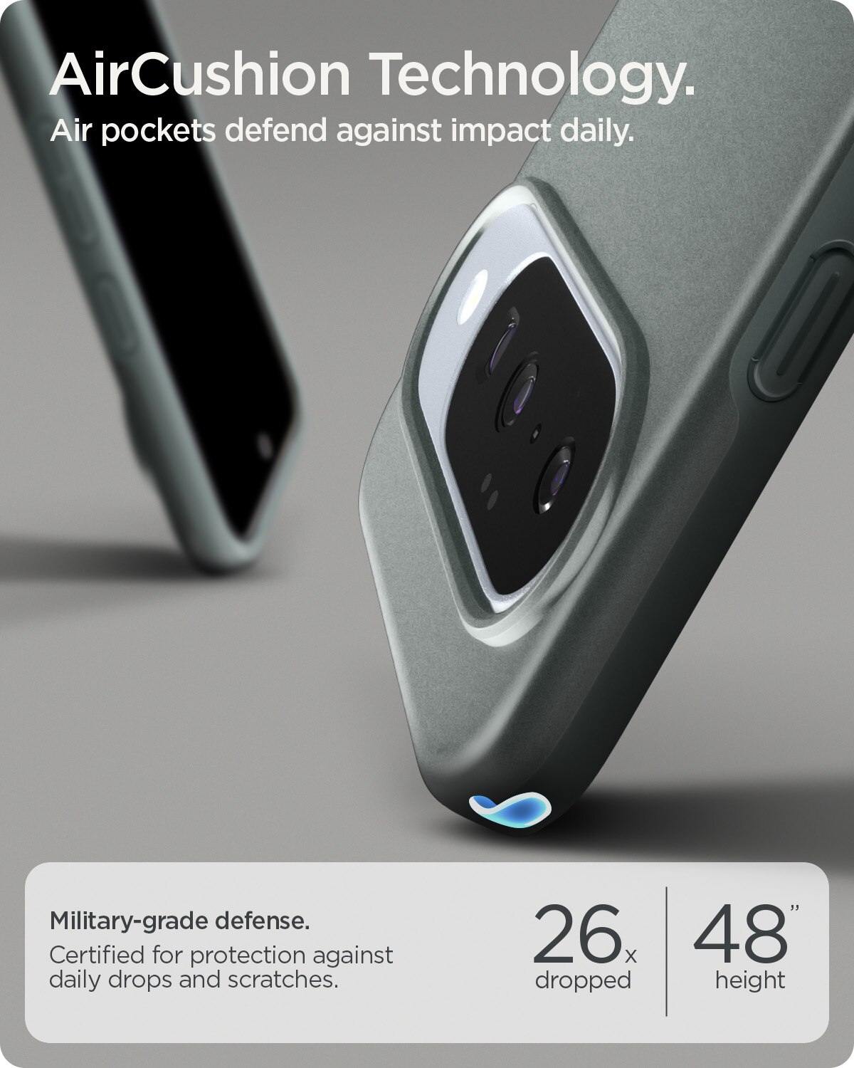 Case Thin Fit MagSafe Google Pixel 10 Sage Green