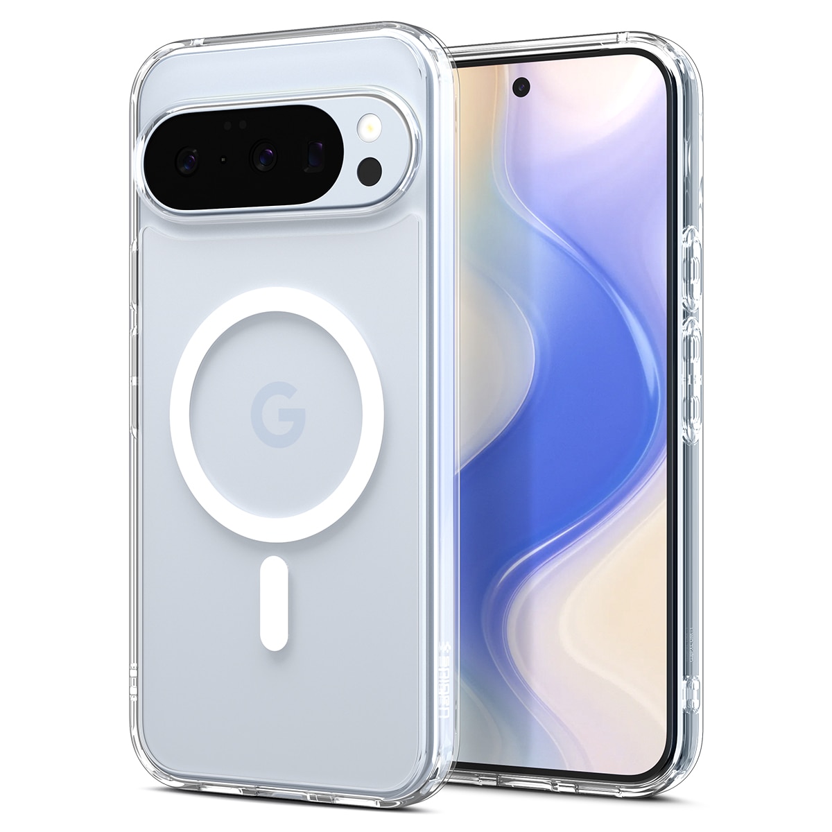 Case Ultra Hybrid MagSafe Google Pixel 10 Pro Clear White