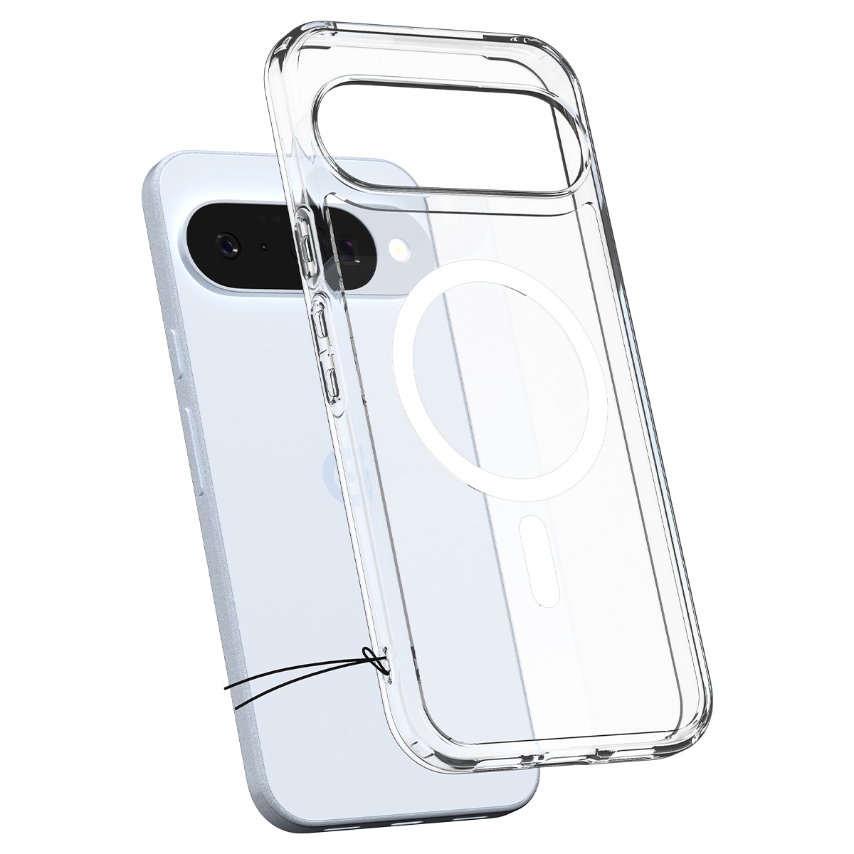 Case Ultra Hybrid MagSafe Google Pixel 10 Pro Clear White