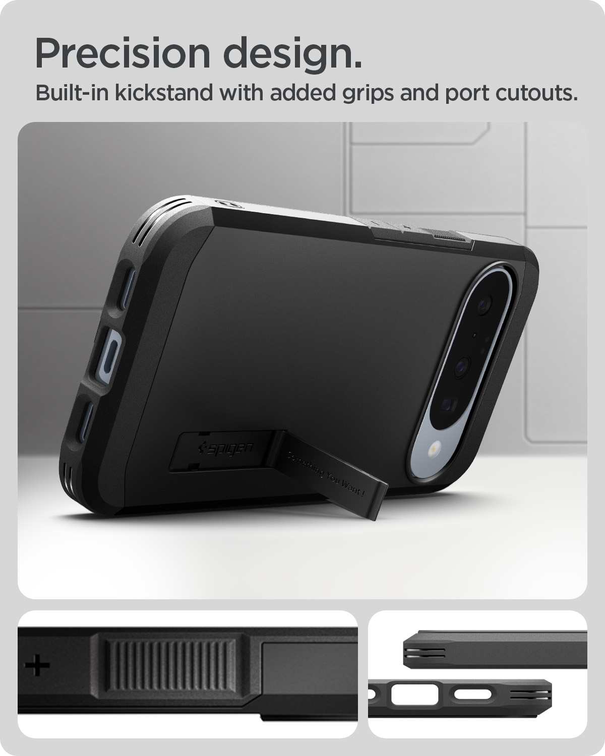 Case Tough Armor MagSafe Google Pixel 10 Pro Zwart