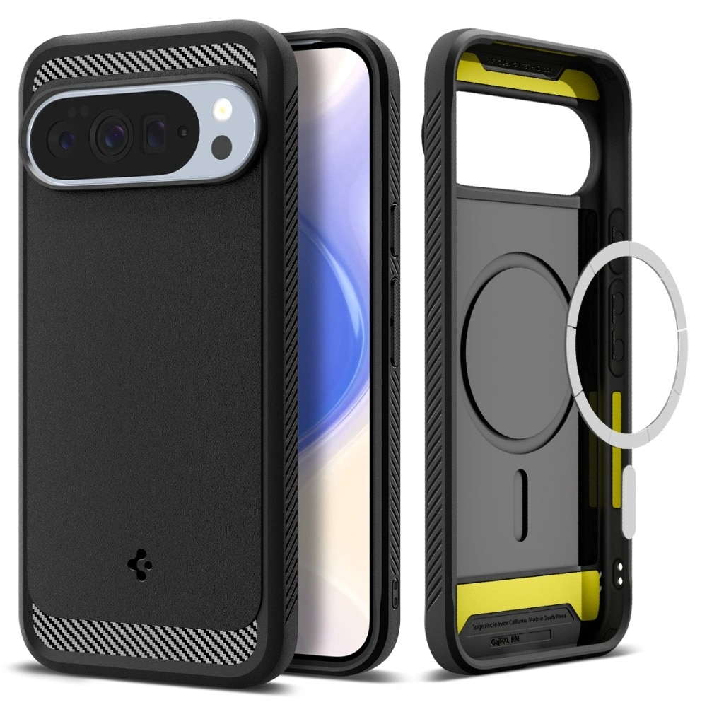Case Rugged Armor MagSafe Google Pixel 10 Zwart