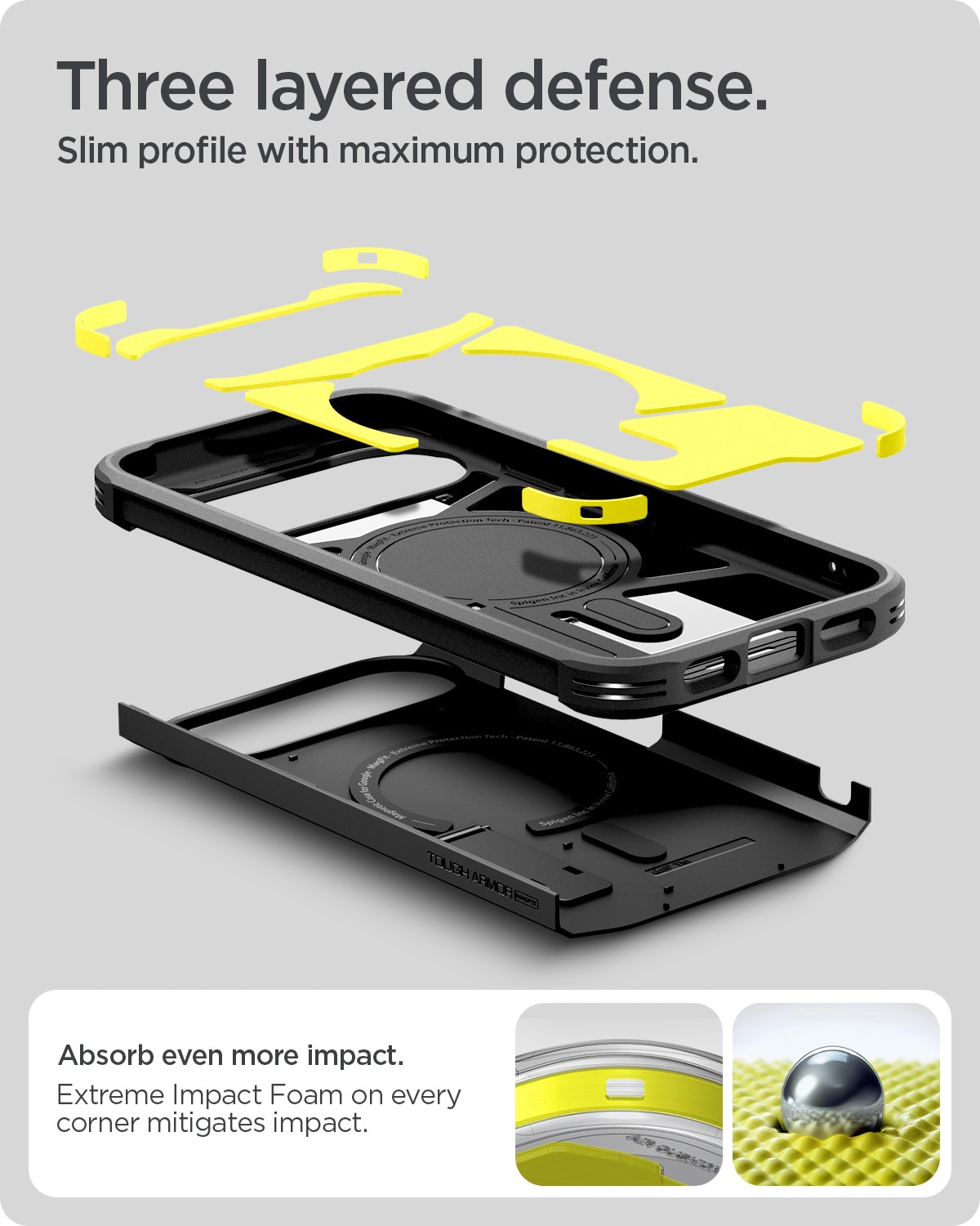 Case Tough Armor MagSafe Google Pixel 10 Pro XL Zwart