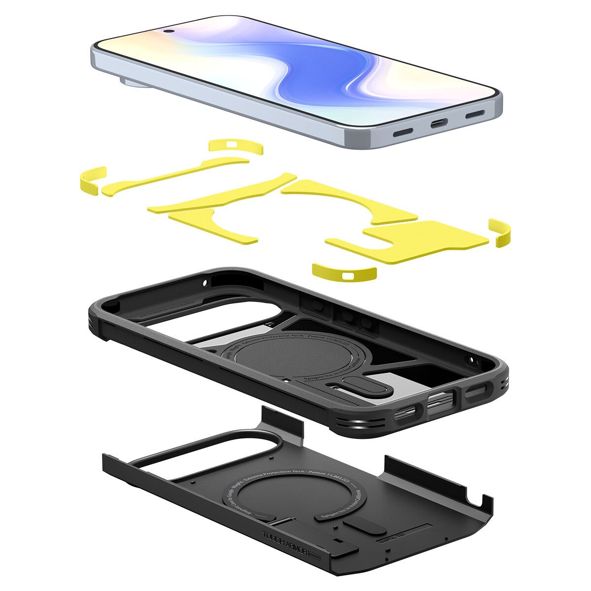 Case Tough Armor MagSafe Google Pixel 10 Pro XL Zwart