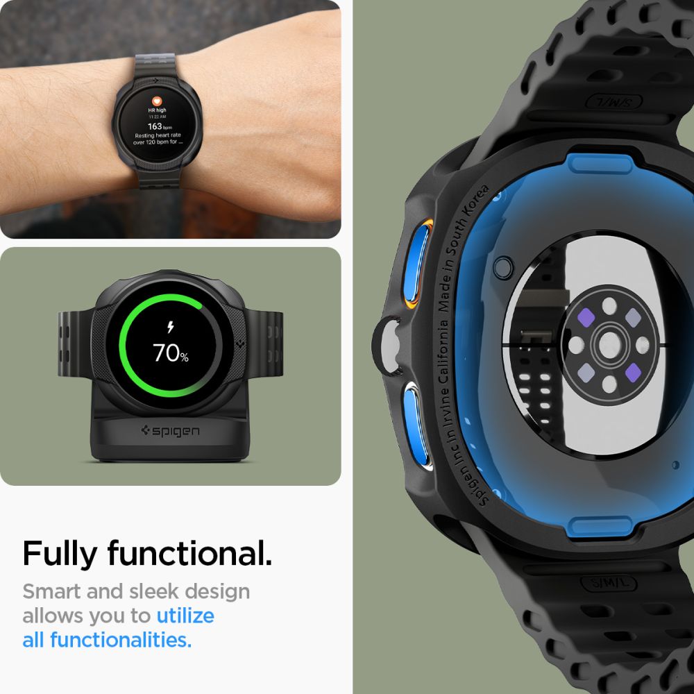Case Liquid Air Samsung Galaxy Watch 8 44mm Black