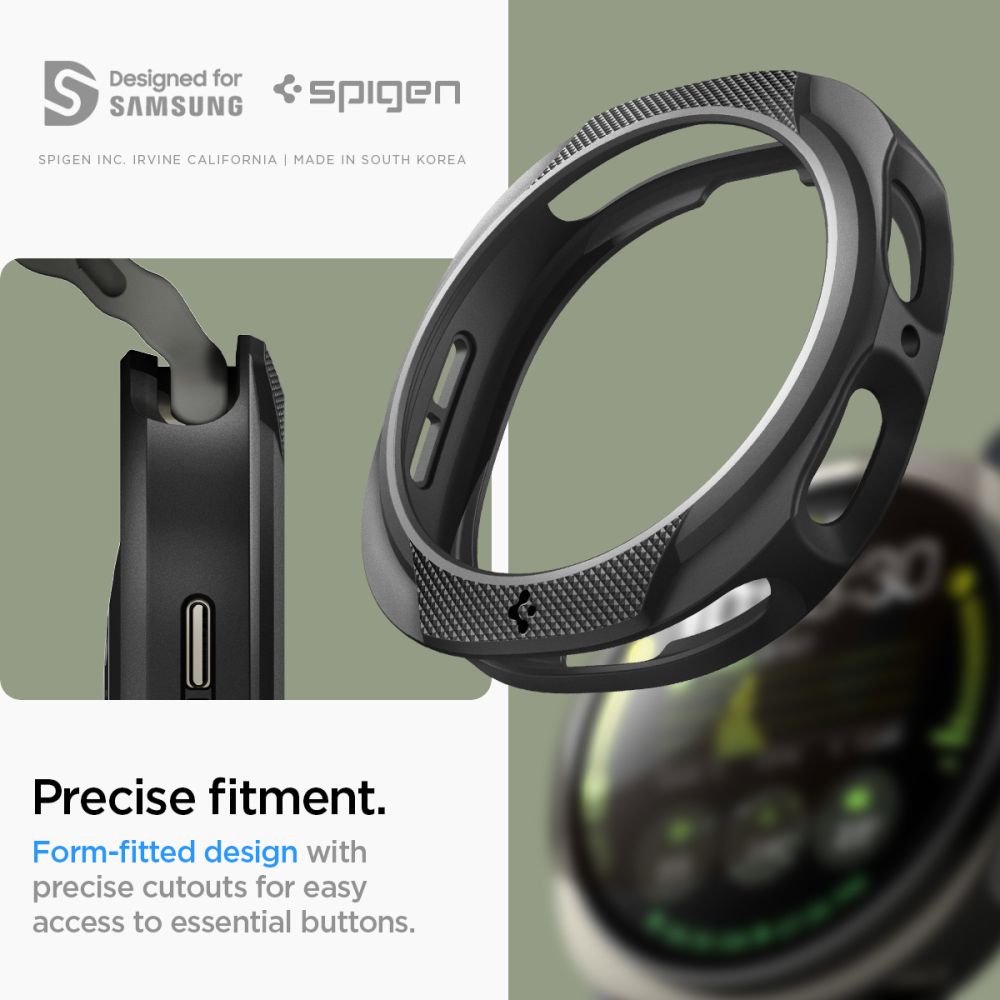 Case Liquid Air Samsung Galaxy Watch 8 44mm Black