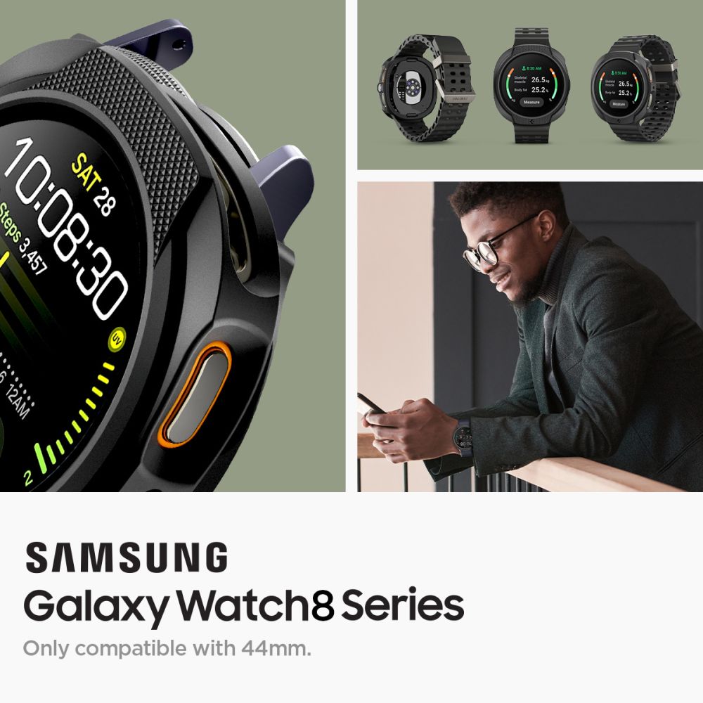 Case Liquid Air Samsung Galaxy Watch 8 44mm Black