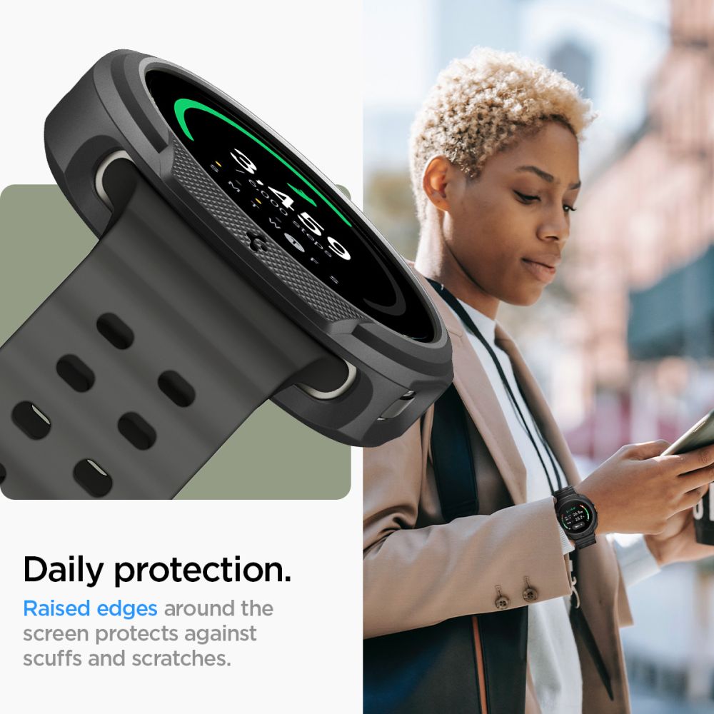 Case Liquid Air Samsung Galaxy Watch 8 Classic Black