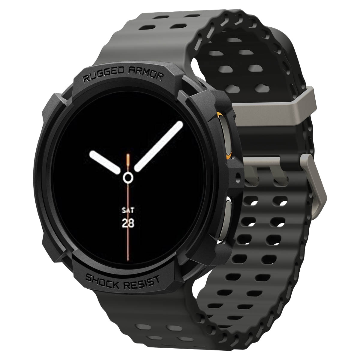 Case Rugged Armor Samsung Galaxy Watch 8 44mm Black