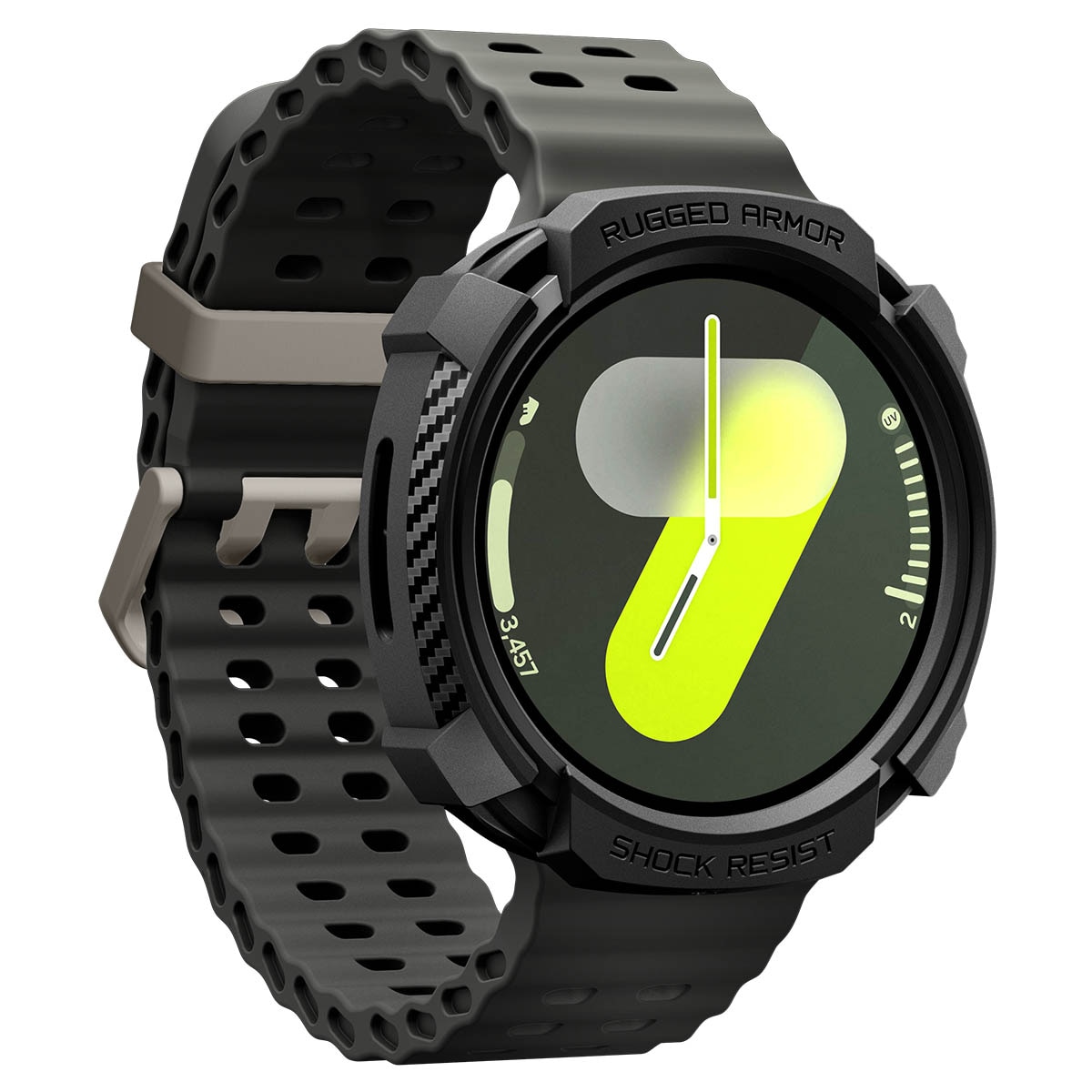 Case Rugged Armor Samsung Galaxy Watch 8 44mm Black