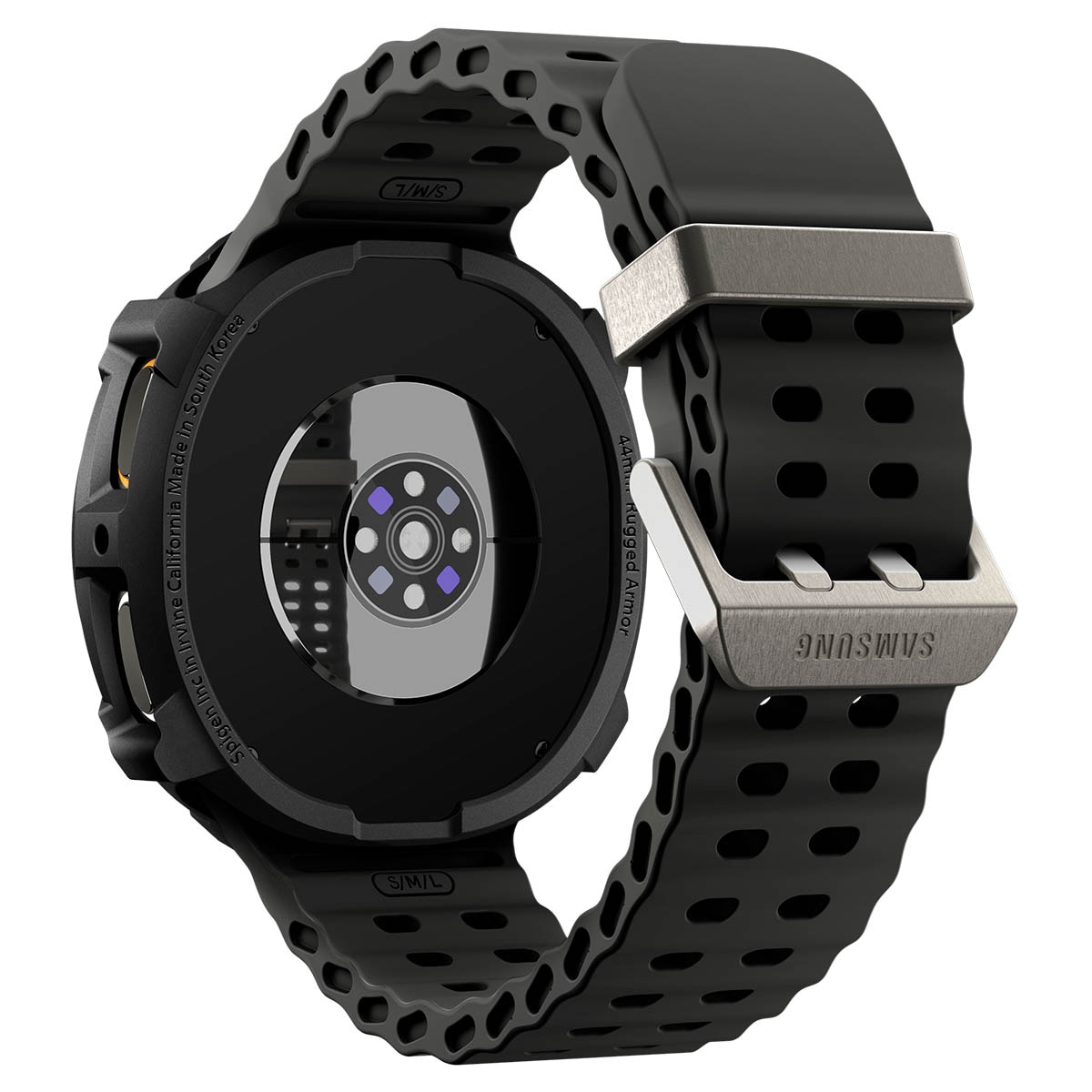 Case Rugged Armor Samsung Galaxy Watch 8 44mm Black