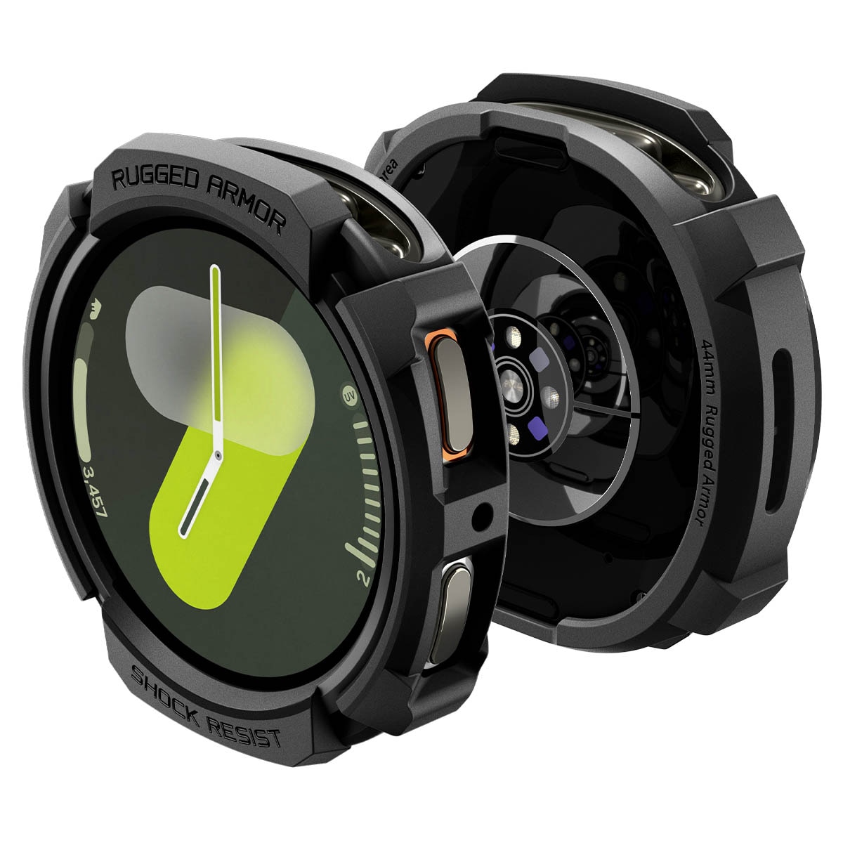 Case Rugged Armor Samsung Galaxy Watch 8 44mm Black