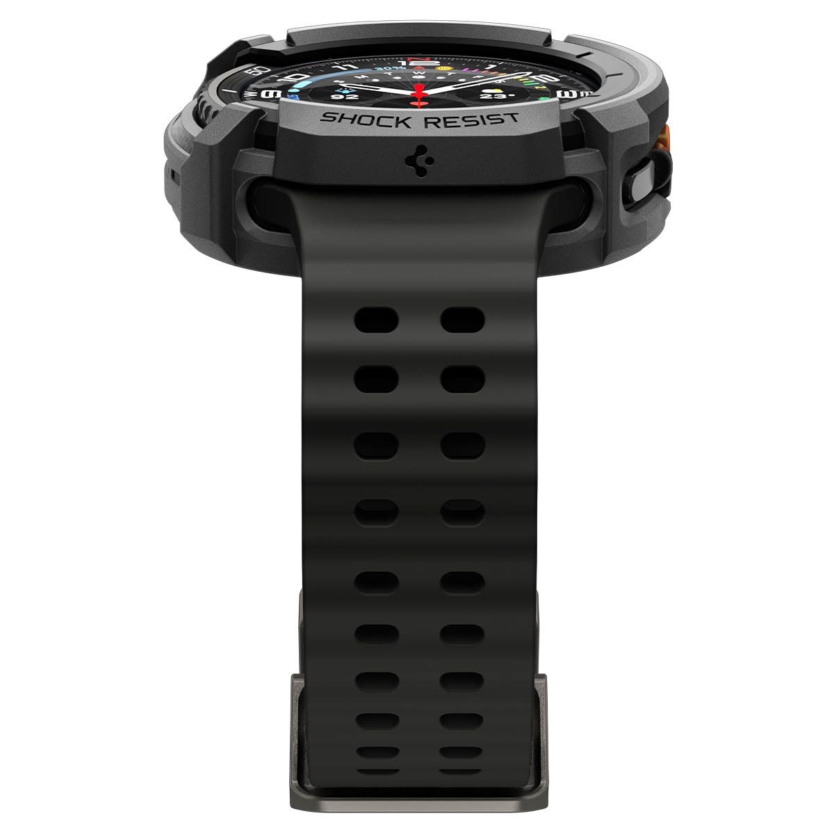 Case Rugged Armor Samsung Galaxy Watch 8 Classic Black
