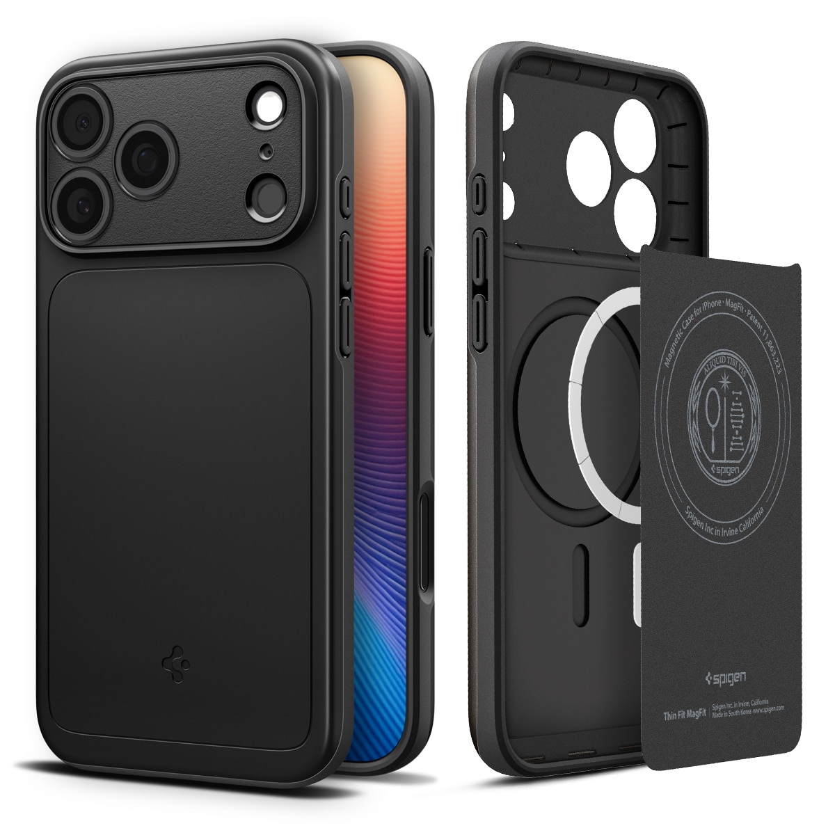 Case Thin Fit MagSafe iPhone 17 Pro Max Black