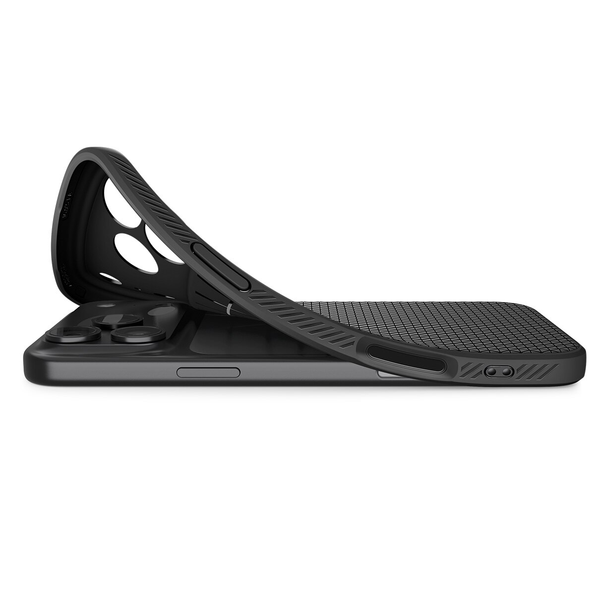 Case Liquid Air iPhone 17 Pro Matte Black