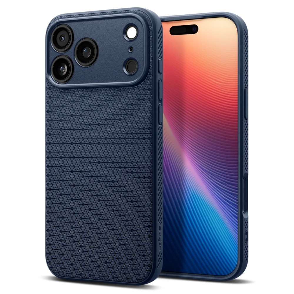 Case Liquid Air iPhone 17 Pro Matte Navy