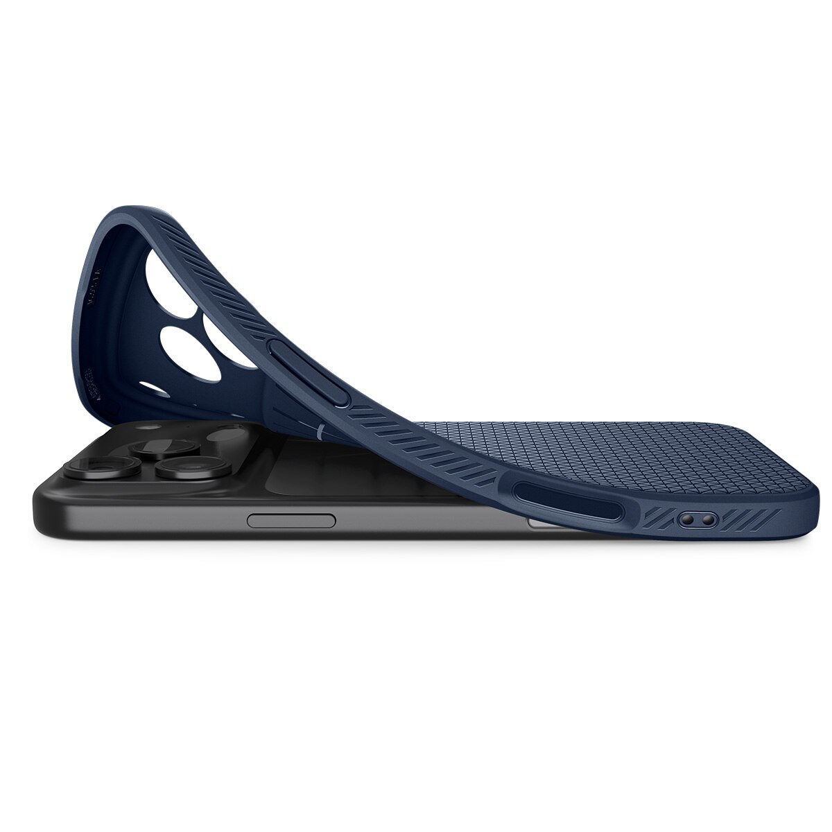 Case Liquid Air iPhone 17 Pro Matte Navy
