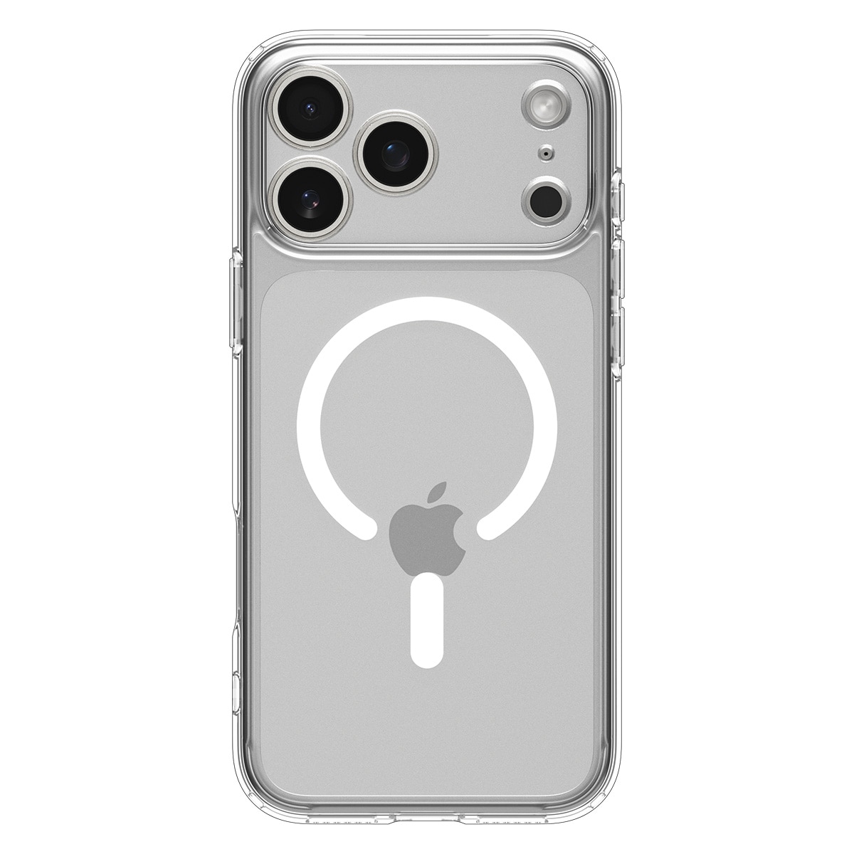 Case Ultra Hybrid MagSafe iPhone 17 Pro Clear White