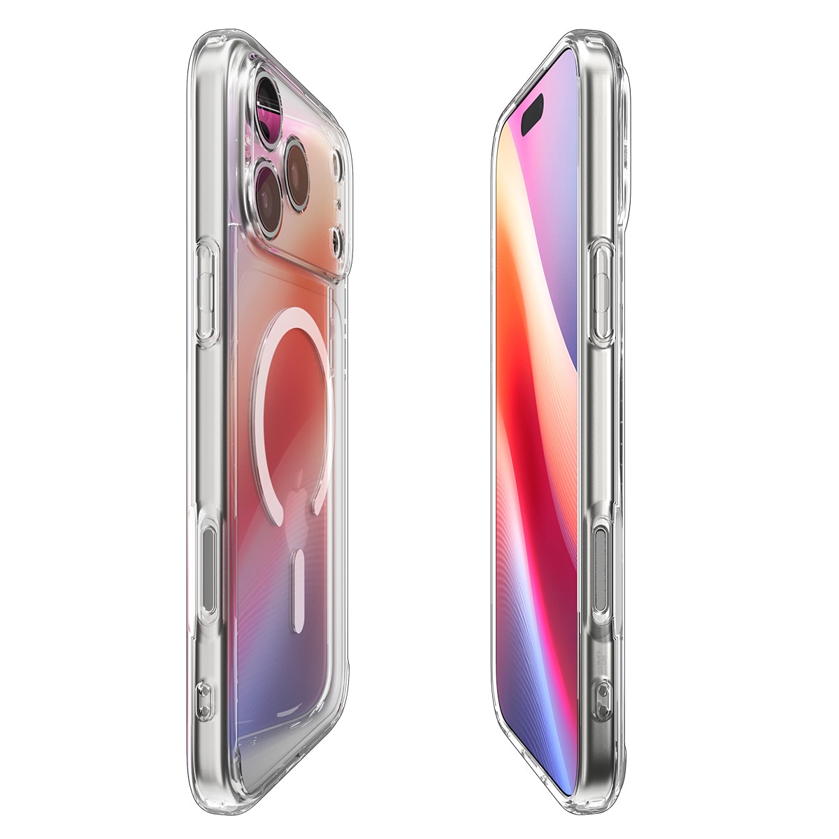 Case Ultra Hybrid MagSafe iPhone 17 Pro Clear White