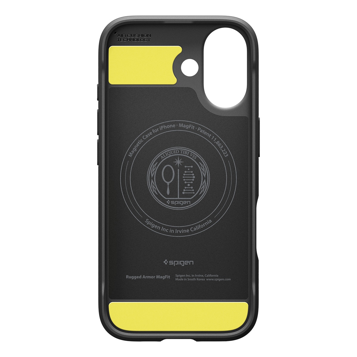 Case Rugged Armor MagSafe iPhone 17 Zwart
