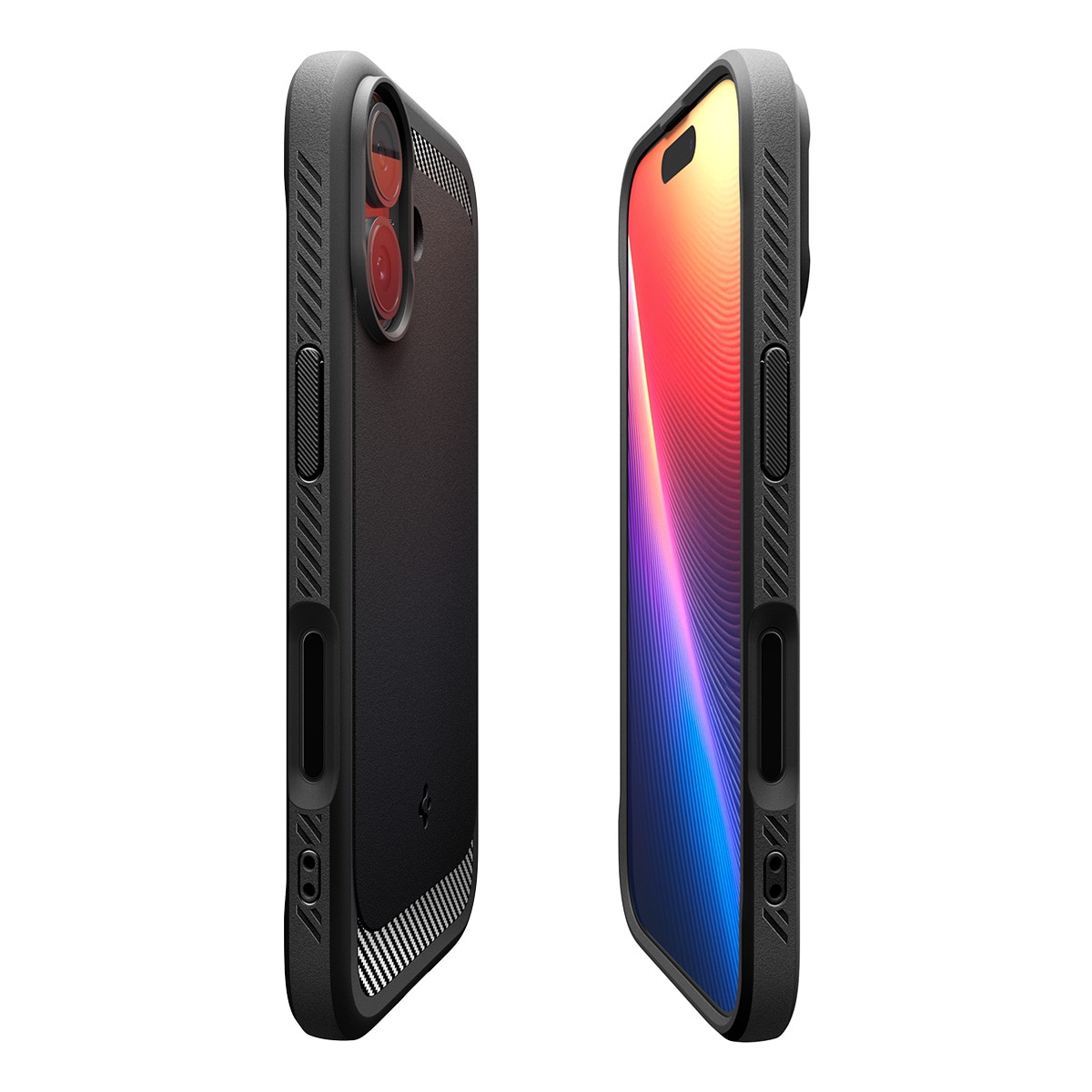 Case Rugged Armor MagSafe iPhone 17 Zwart
