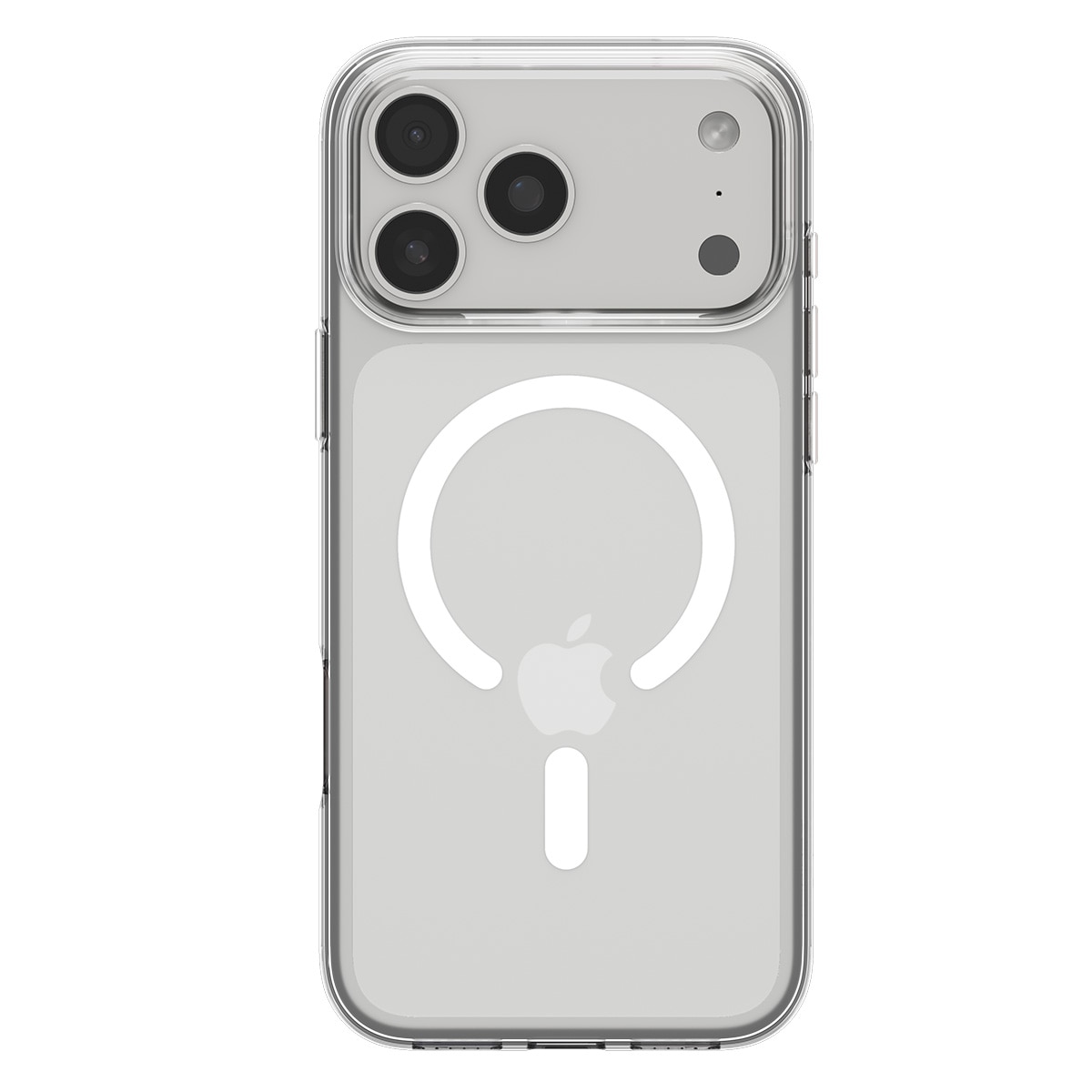 Case Liquid Crystal MagSafe iPhone 17 Pro Max Clear White