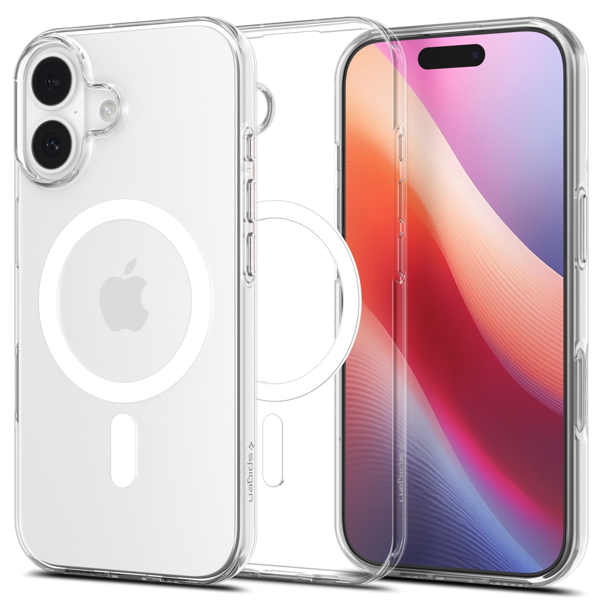 Case Liquid Crystal MagSafe iPhone 17 Clear White