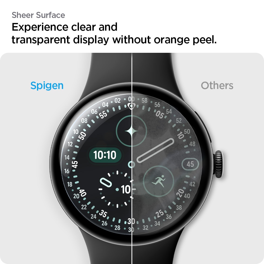 Screen Protector EliteShield EZ Fit (2-pack) Google Pixel Watch 4 45mm