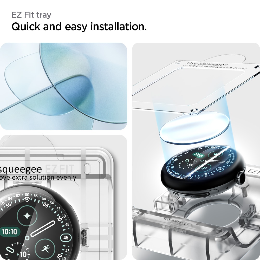 Screen Protector EliteShield EZ Fit (2-pack) Google Pixel Watch 4 45mm