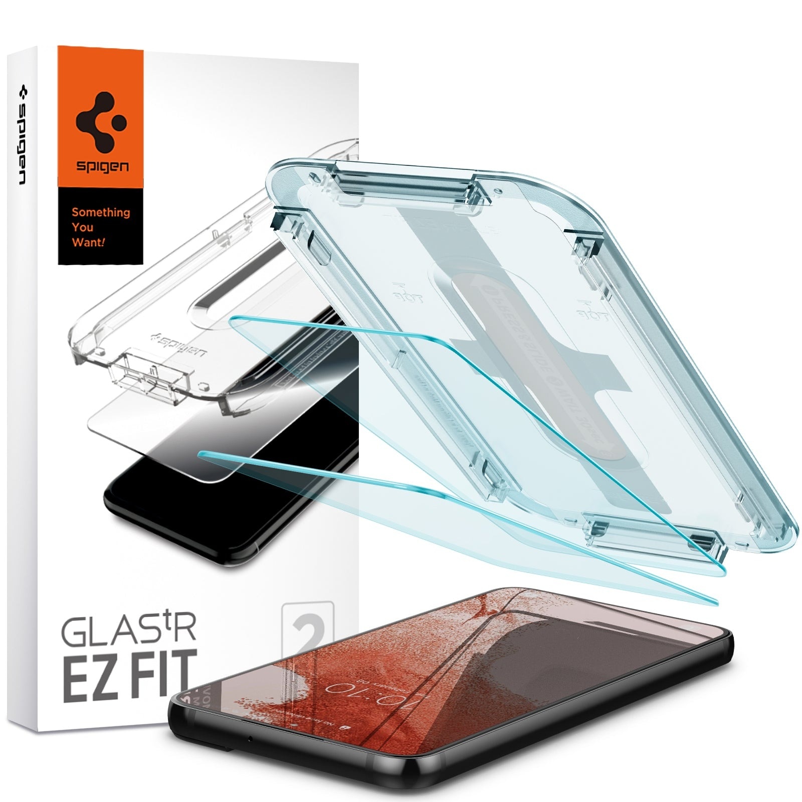 Screen Protector GLAS.tR EZ Fit (2-pack) Samsung Galaxy S22