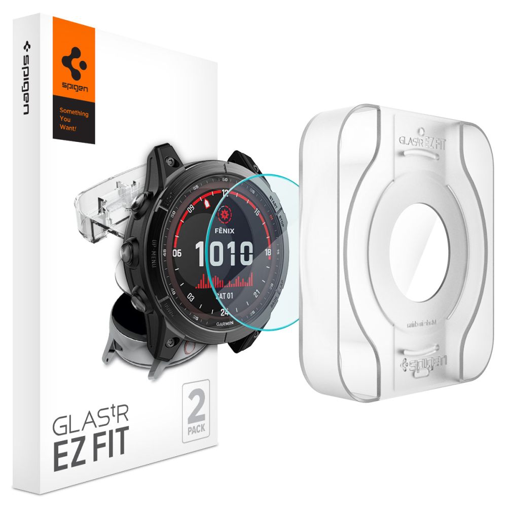 Screen Protector EZ Fit GLAS.tR (2-pack) Garmin Fenix 7X