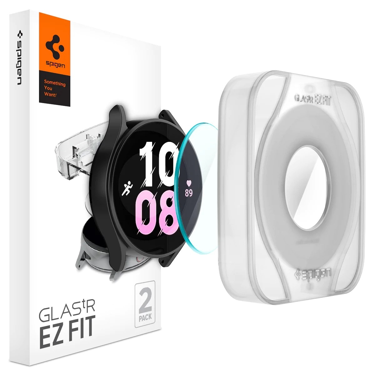 Screen Protector EZ Fit GLAS.tR (2-pack) Samsung Galaxy Watch 5 Pro 45mm