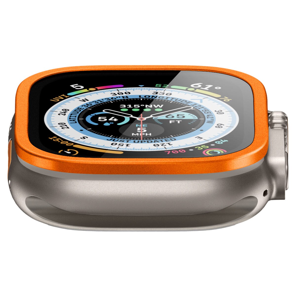 Screen Protector Glas.tR Slim Pro Apple Watch Ultra 2 49mm oranje