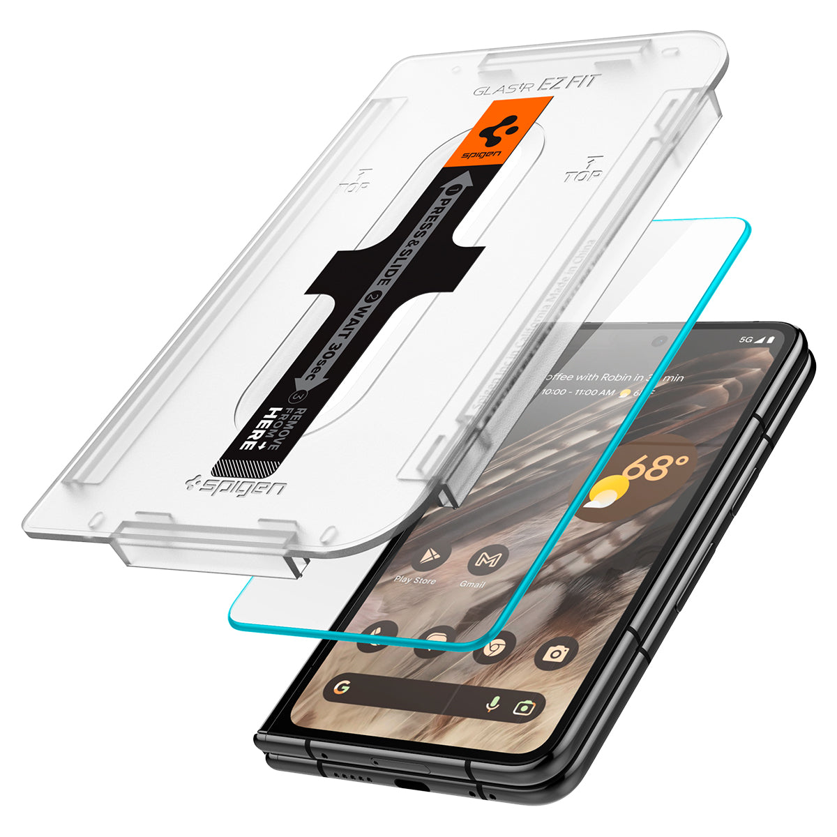 Outer Screen Protector GLAS EZ Fit (2-pack) Google Pixel Fold