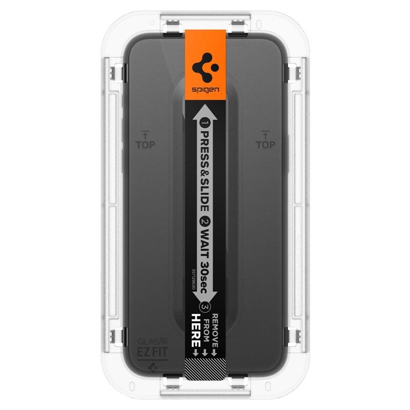 Screen Protector GLAS.tR Full Cover EZ Fit (2-pack) iPhone 15 Pro Max Black