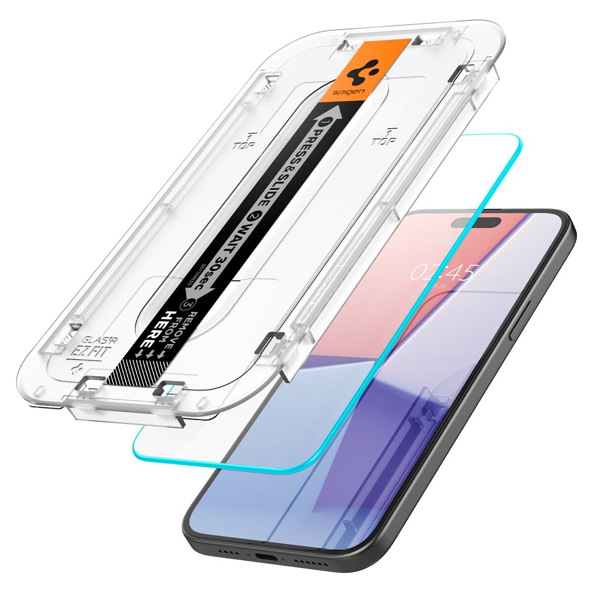 Screen Protector GLAS.tR EZ Fit (2-pack) iPhone 15 Plus