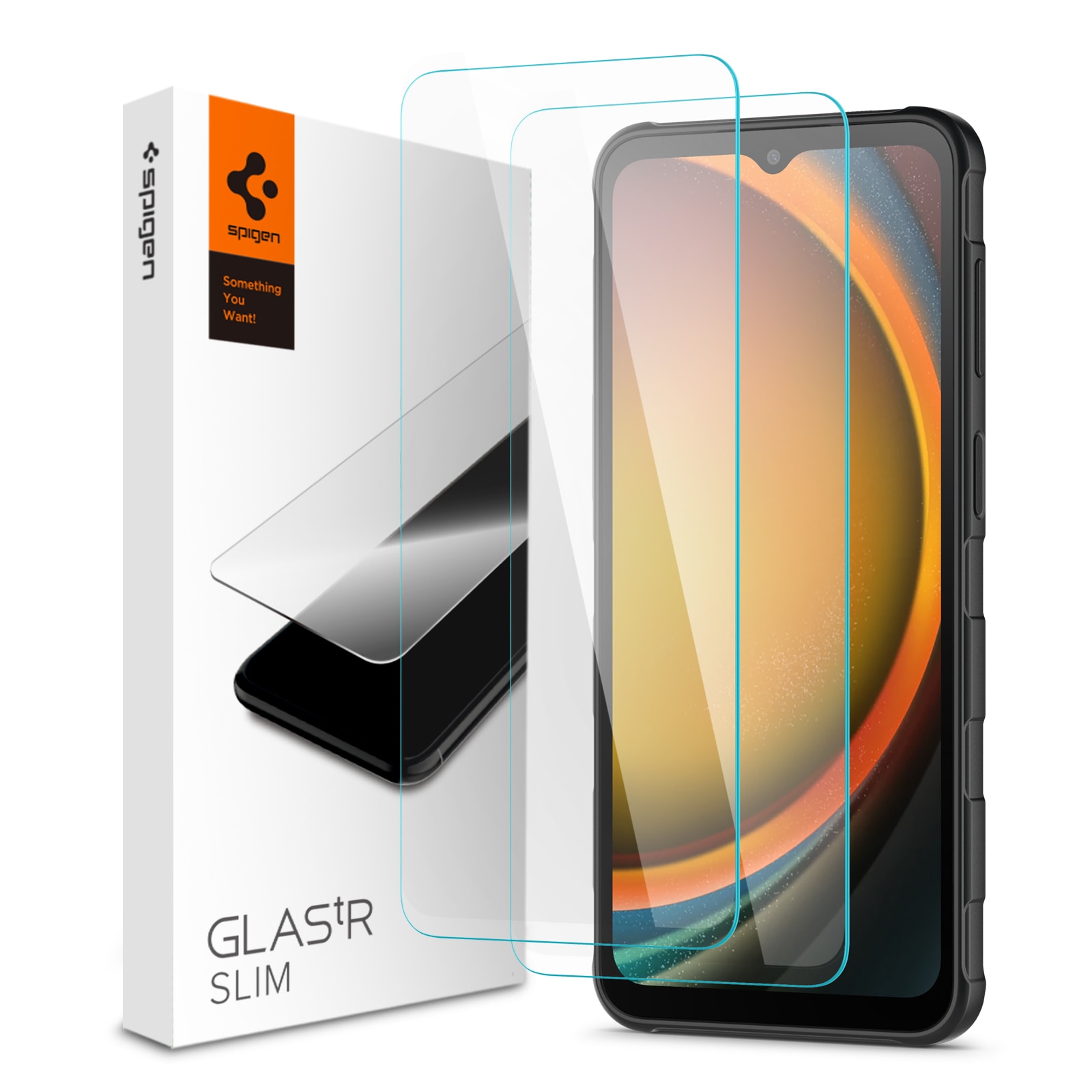 Screen Protector GLAS.tR SLIM HD Samsung Galaxy Xcover 7 (2-pack)