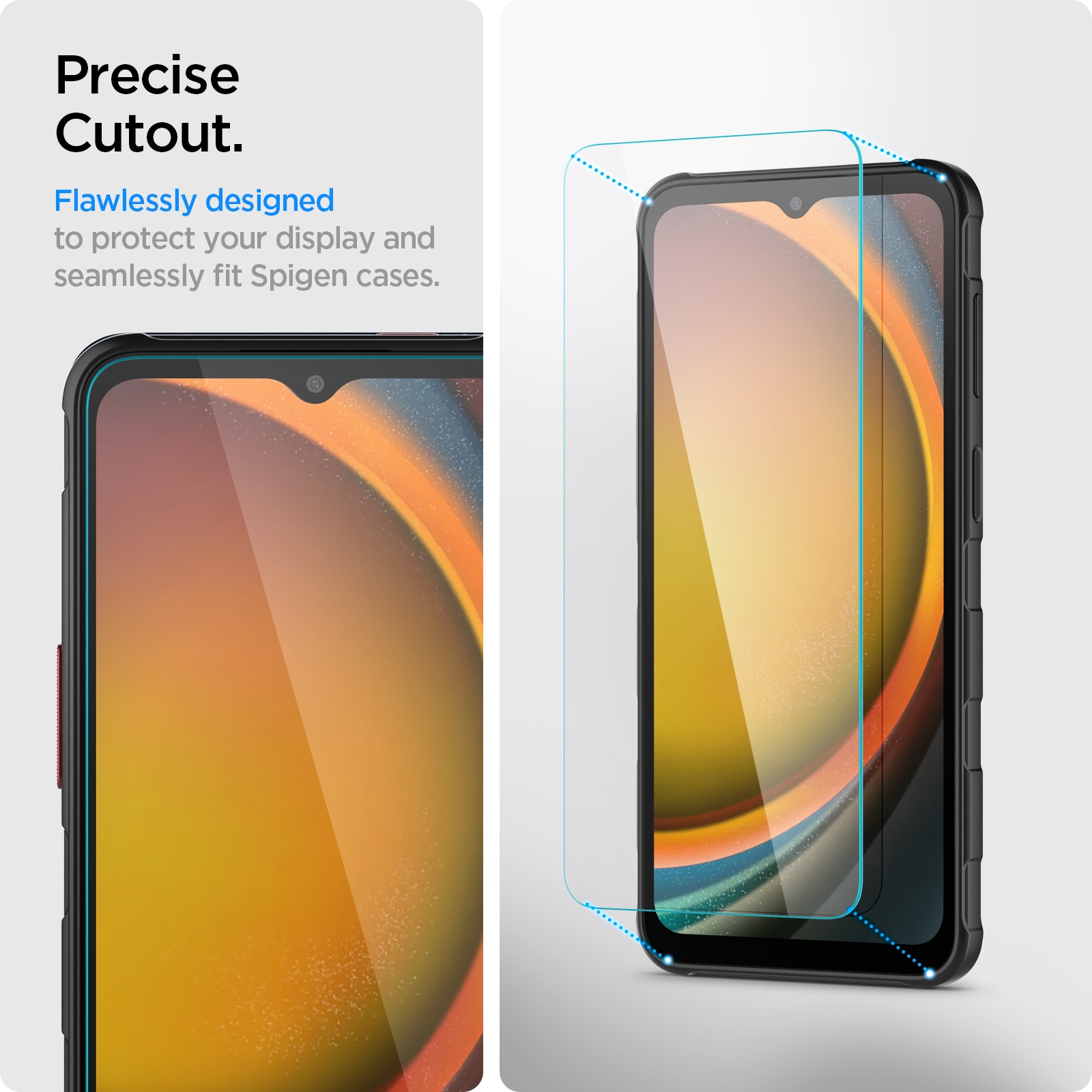 Screen Protector GLAS.tR SLIM HD Samsung Galaxy Xcover 7 (2-pack)