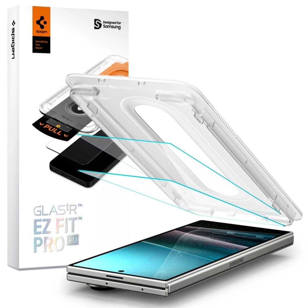 Cover Screen Protector GLAS.tR EZ Fit (2-pack) Samsung Galaxy Z Fold 7