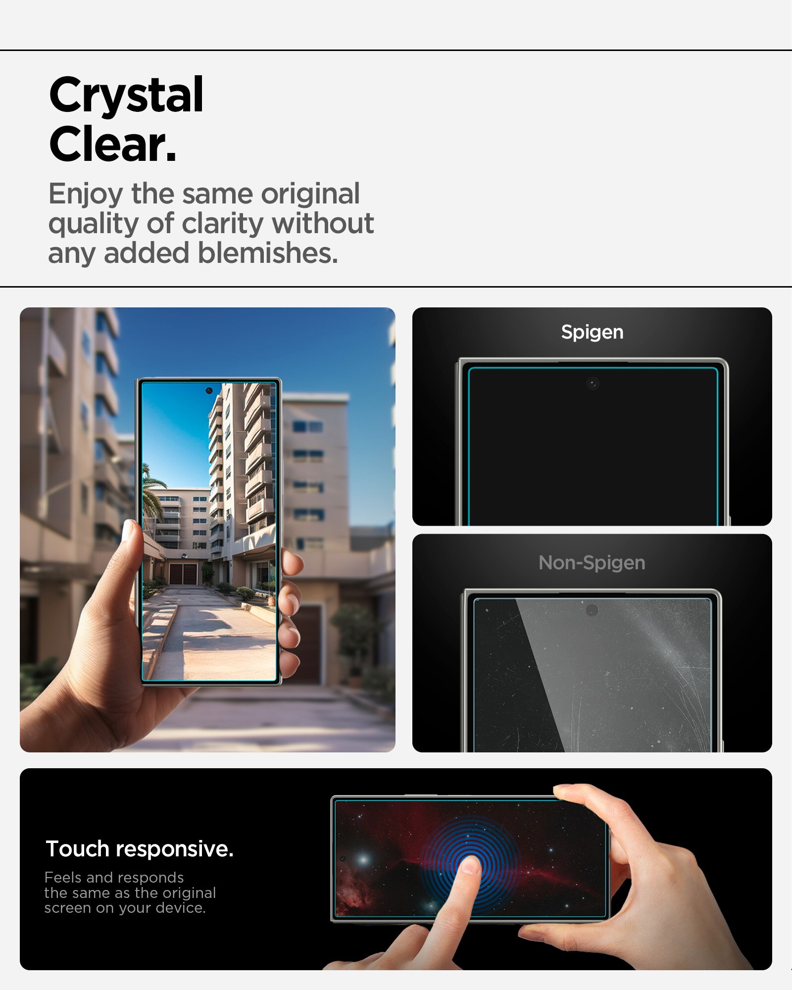 Cover Screen Protector GLAS.tR EZ Fit (2-pack) Samsung Galaxy Z Fold 7