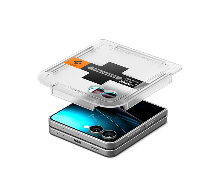 Cover Screen Protector GLAS.tR EZ Fit (2-pack) Samsung Galaxy Z Flip 7