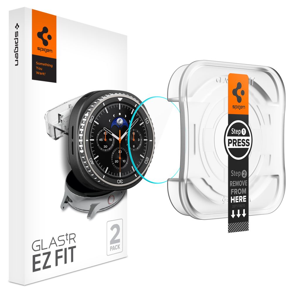 Screen Protector EZ Fit GLAS.tR (2-pack) Samsung Galaxy Watch 8 Classic