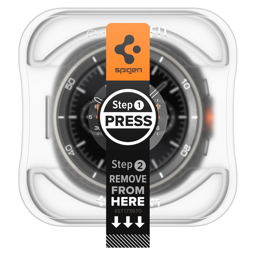 Screen Protector EZ Fit GLAS.tR (2-pack) Samsung Galaxy Watch 8 Classic