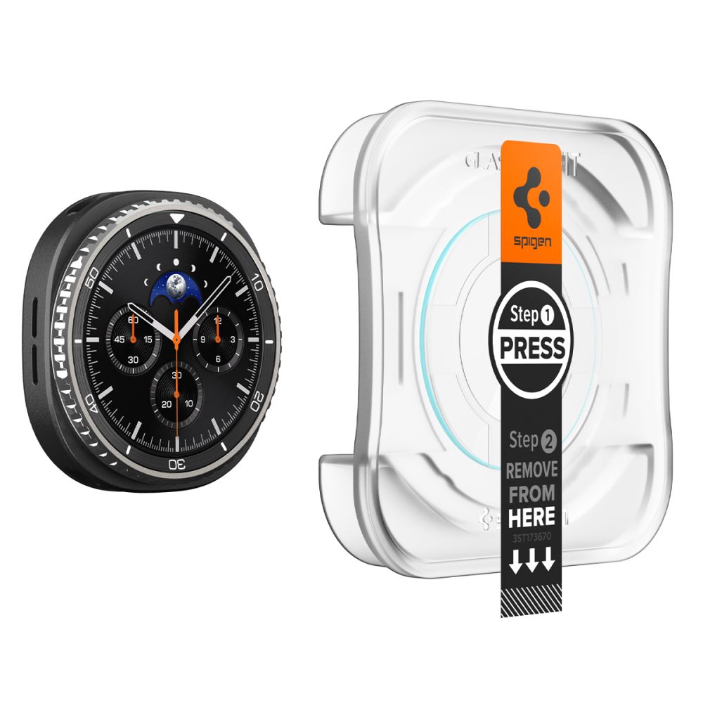 Screen Protector EZ Fit GLAS.tR (2-pack) Samsung Galaxy Watch 8 Classic