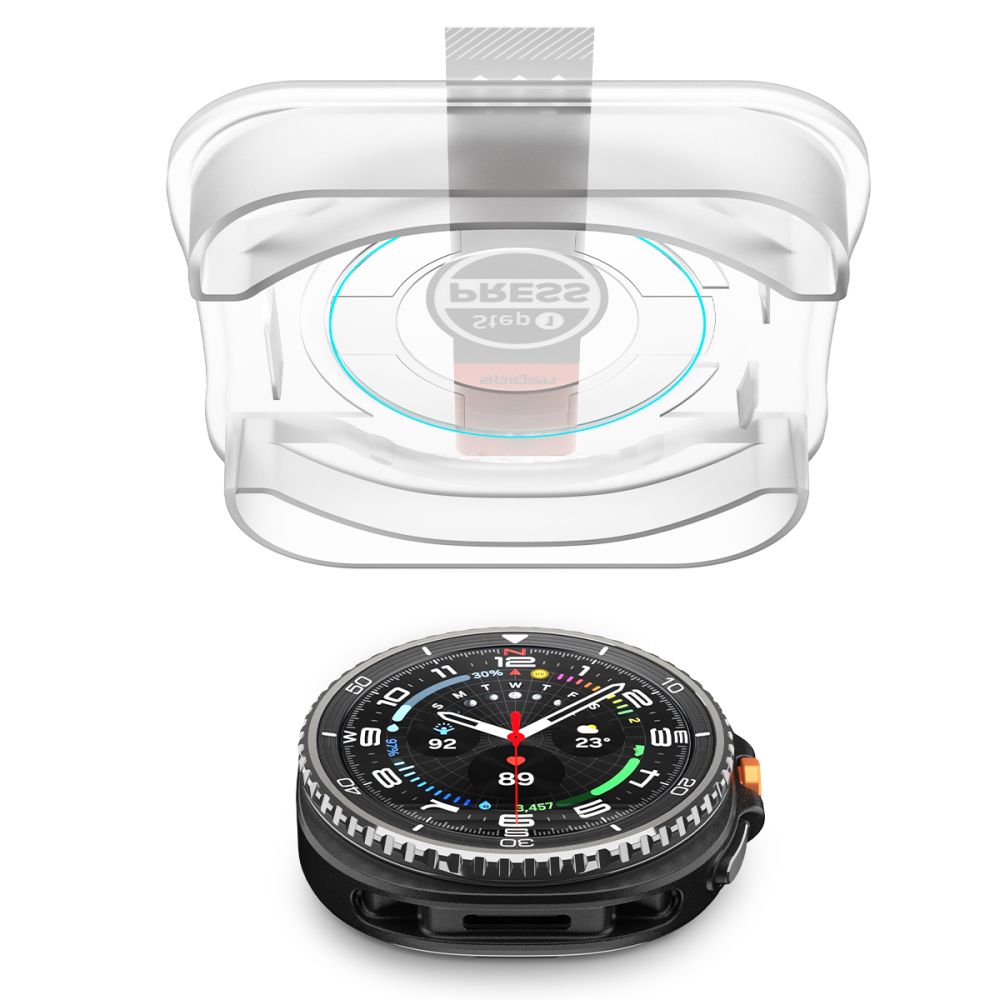 Screen Protector EZ Fit GLAS.tR (2-pack) Samsung Galaxy Watch 8 Classic