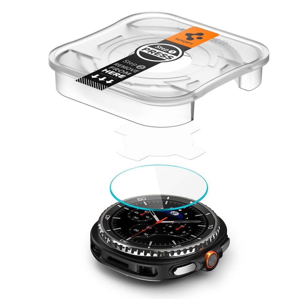 Screen Protector EZ Fit GLAS.tR (2-pack) Samsung Galaxy Watch 8 Classic