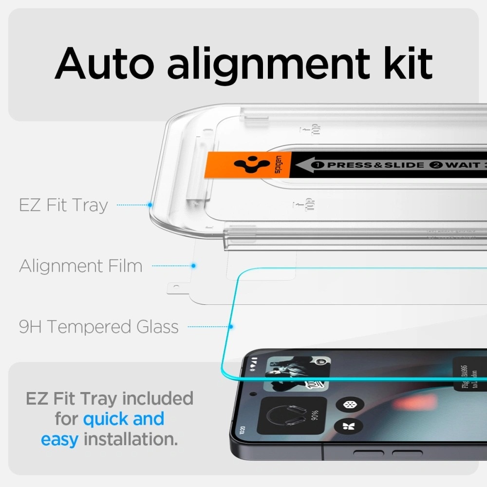 Screen Protector GLAS.tR EZ Fit (2-pack) Nothing Phone 3