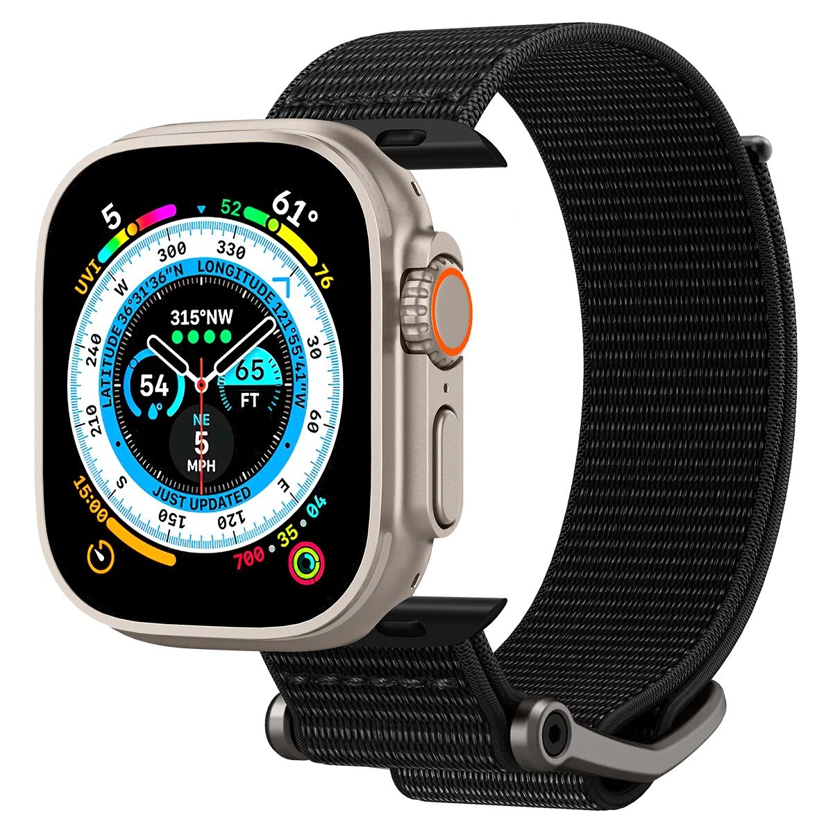 DuraPro Flex Apple Watch 45mm Series 8 Zwart