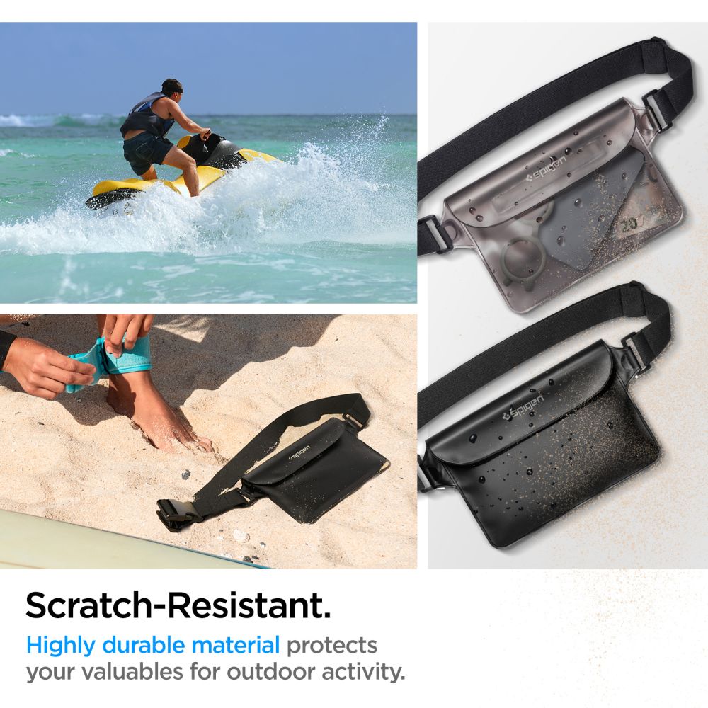 A620 Universal Aqua Shield WaterProof Waist Bag Zwart