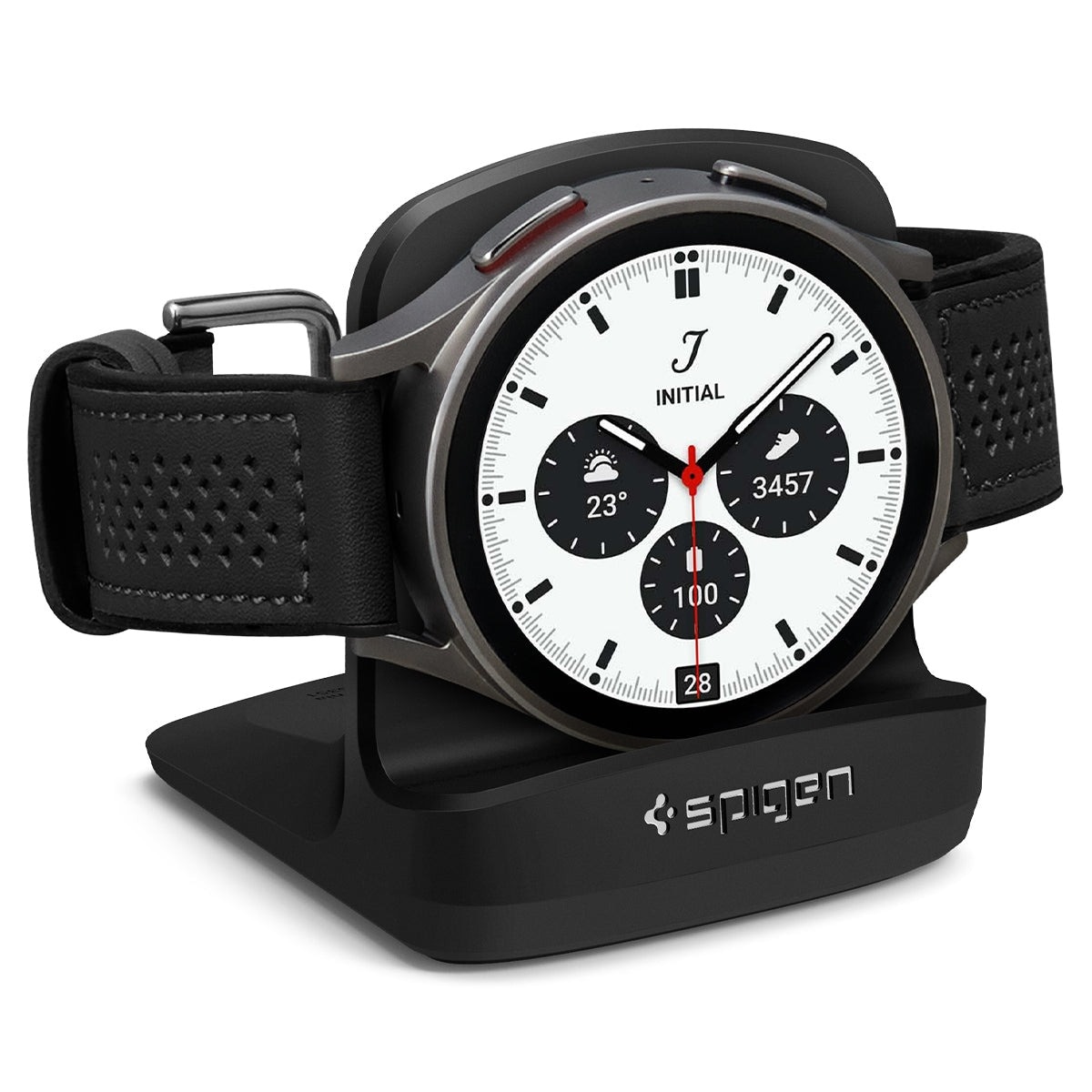 Night Stand S353 Samsung Galaxy Watches Zwart