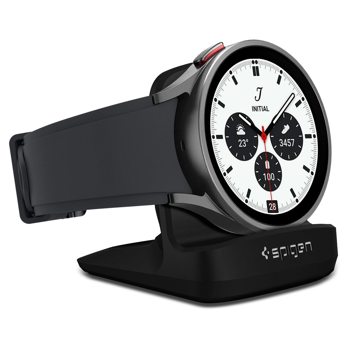 Night Stand S353 Samsung Galaxy Watches Zwart